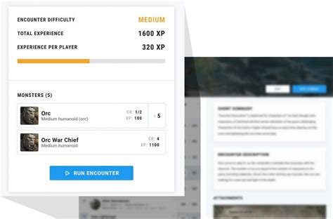 Encounter Builder for Dungeons & Dragons (D&D) .